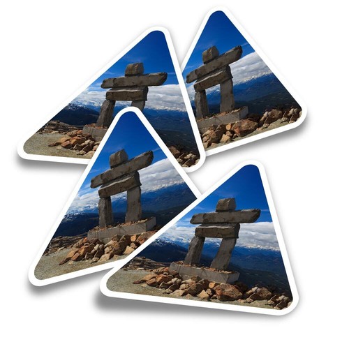 Triangle stickers - stickers,