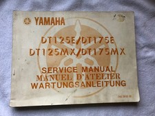Yamaha DT 125E / DT175E / DT125MX / DT175MX / Yamaha Dealer Service Manual
