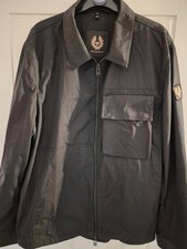 Belstaff Runner Overshirt Jacket. Size XXL. Black. Great Condition