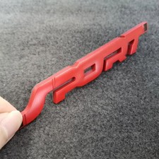 Red Car Metal 3D SPORT Logo Emblem Badge Sticker Fender Trunk Decal Accessories