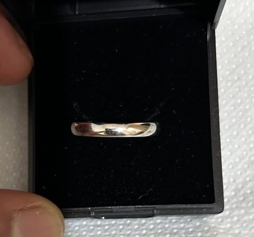 White gold solitaire ring 9ct - solitaire,