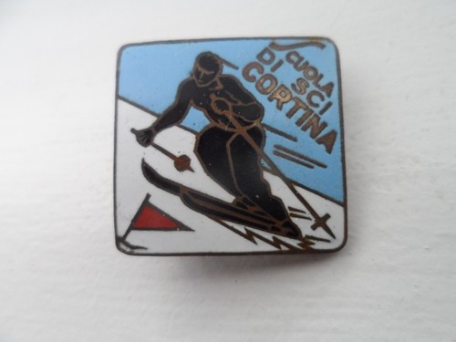 Vintage cortina ski school - ski,