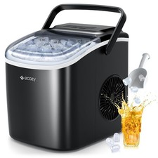 ecozy Ice Maker Machine Portable Ice Machine 9 Ice Cubes in 6 Mins RRP £75