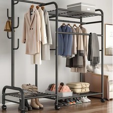 HEAVY DUTY CLOTHES RAIL 120KG