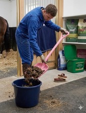 Vikan Pink D Grip Shovel