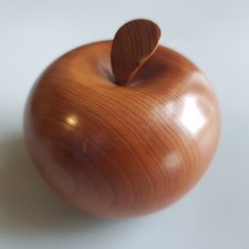 Apple wood figural art