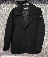 Schott NYC Skipper Wool Peacoat Jacket