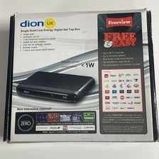 Freeview Digital TV Box - Low Energy, Easy Setup, No Subscription Required - UK