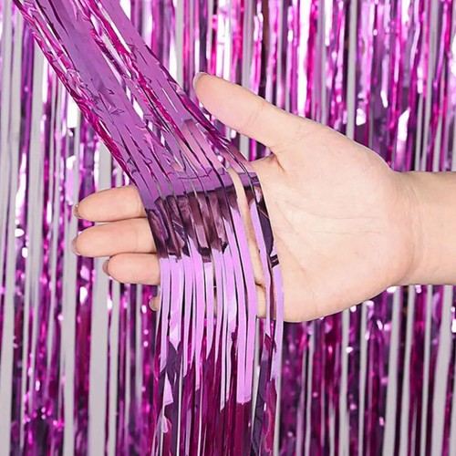 Foil fringe tinsel - foil,