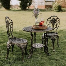 Antique Gold Rosebud Two