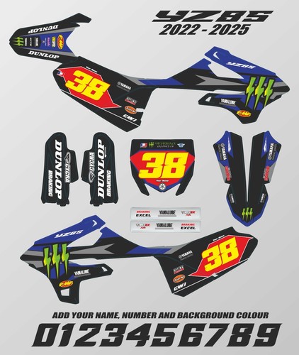 Graphics yamaha yz85 - yz,