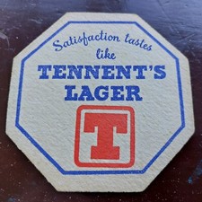 Tennents Beer Mat Uk Cat No 27. 1970.
