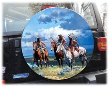 Spare wheel cover tire cover