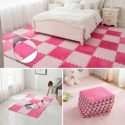 Plush interlocking foam floor - foam,