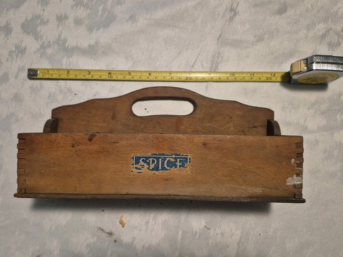 Antique wooden spice - ​antique,