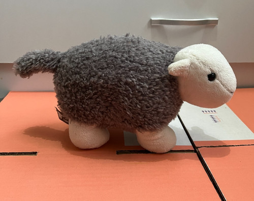 Herdy sheep grey white soft - white,