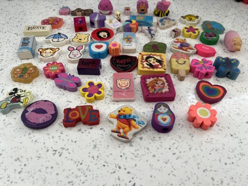 Vintage rubbers erasers - rubbers,