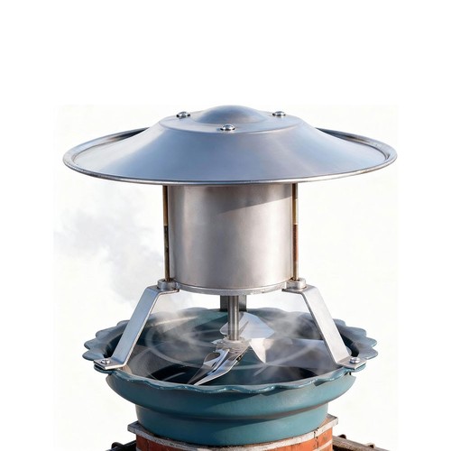 120w powered flue fan for - flue,