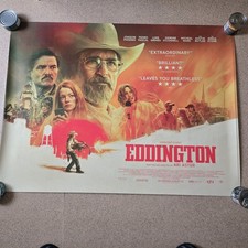Eddington Official Cinema Quad Poster 30” x 40”