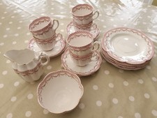 Lovely Complete & Undamaged 19th Century 22-piece William Lowe Tea - Set. VGC