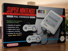 Super Nintendo Console Boxed