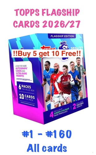 Topps premier league 2026 - topps, 2026/27