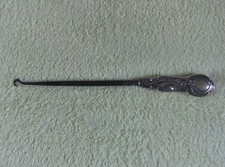 ANTIQUE BUTTON HOOK WITH