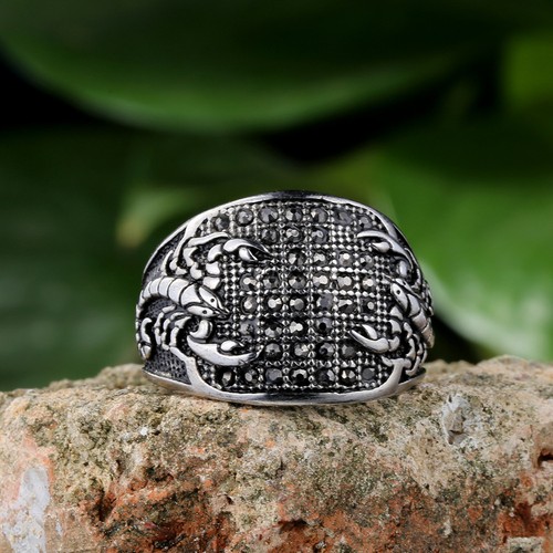 Men women scorpion ring - men,