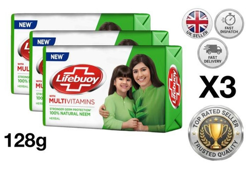 Lifebuoy green soap bars - green,