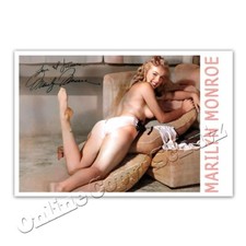 Marilyn Monroe + autograph photo / autograph
