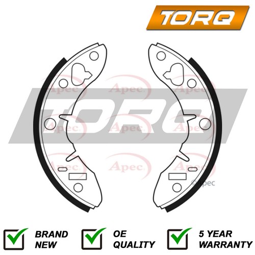 Brake shoes set front - brake, rear