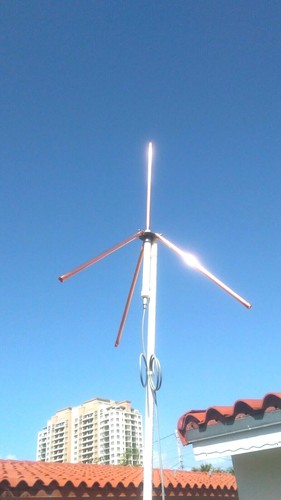 Vertical ground plane antenna - plane,