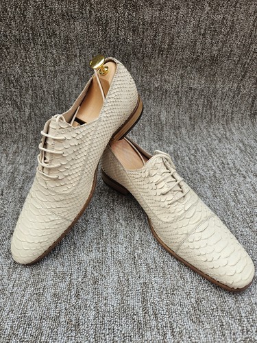Reiss python leather - python, toe