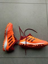 Adidas Hockey Shoes orange astro turf trainers Size UK 5 EU 38