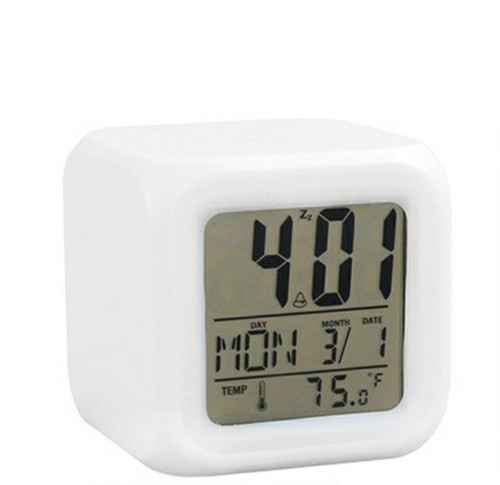 Led digital alarm clock - led,