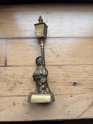 Solid brass statue man - solid,
