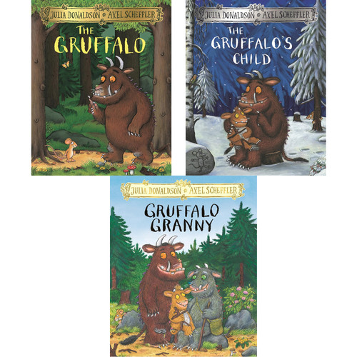 The gruffalo book set - 3,