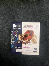 Brain Bogglers 3 Wooden Puzzle