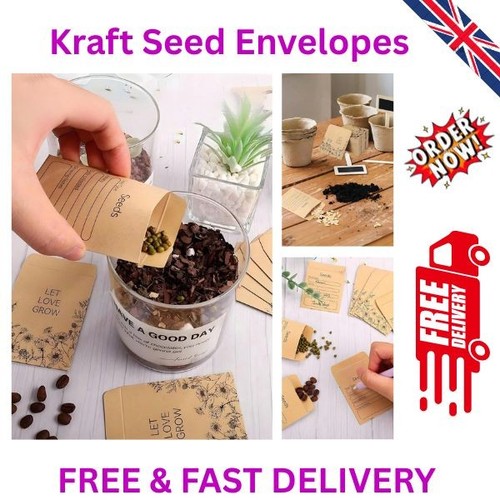 Small kraft seed envelopes - kraft,