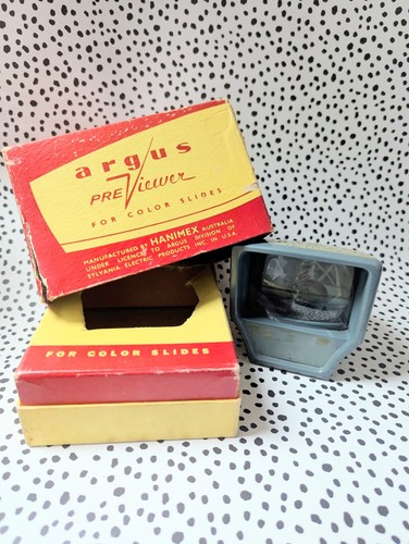 Vintage argus previewer - argus,