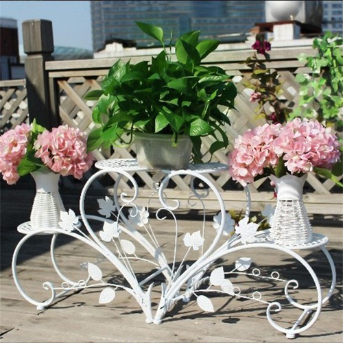 Plant pot stand iron - &stand,
