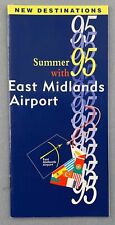 EAST MIDLANDS AIRPORT NEW DESTINATIONS BROCHURE SUMMER 1995