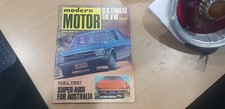 MODERN MOTOR MAGAZINE APRIL 1970 FORD FALCON GT LAND ROVER MERECEDES V8  GVANG
