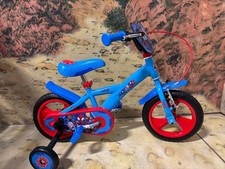 Huffy Kids 12" Spiderman  Blue