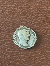 Roman denaruis coin -Hadrian (