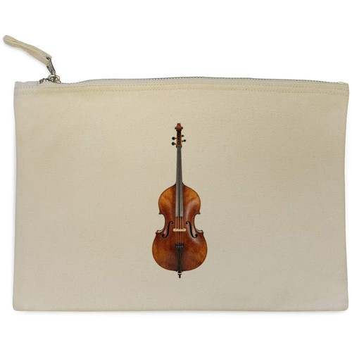 Double bass canvas - canvas, clutch