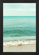 seascape peaceful sea Framed