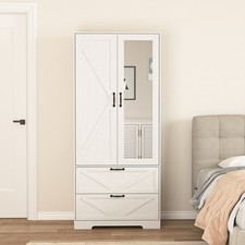72" Armoire Wardrobe Closet
