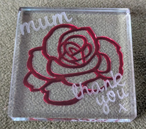 Say thank you mum keepsake - say,