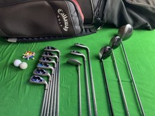 CALLAWAY⛳ X-18⛳12 CLUB GOLF SET⛳BAG⛳4-9 IRONS⛳AW⛳SW⛳PUTTER⛳DRIVER⛳3+5 WOODS⛳